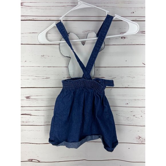 Vintage Made In USA‎ Disney Minnie Mouse Suspender Dress Size 5 - Picture 2 of 8